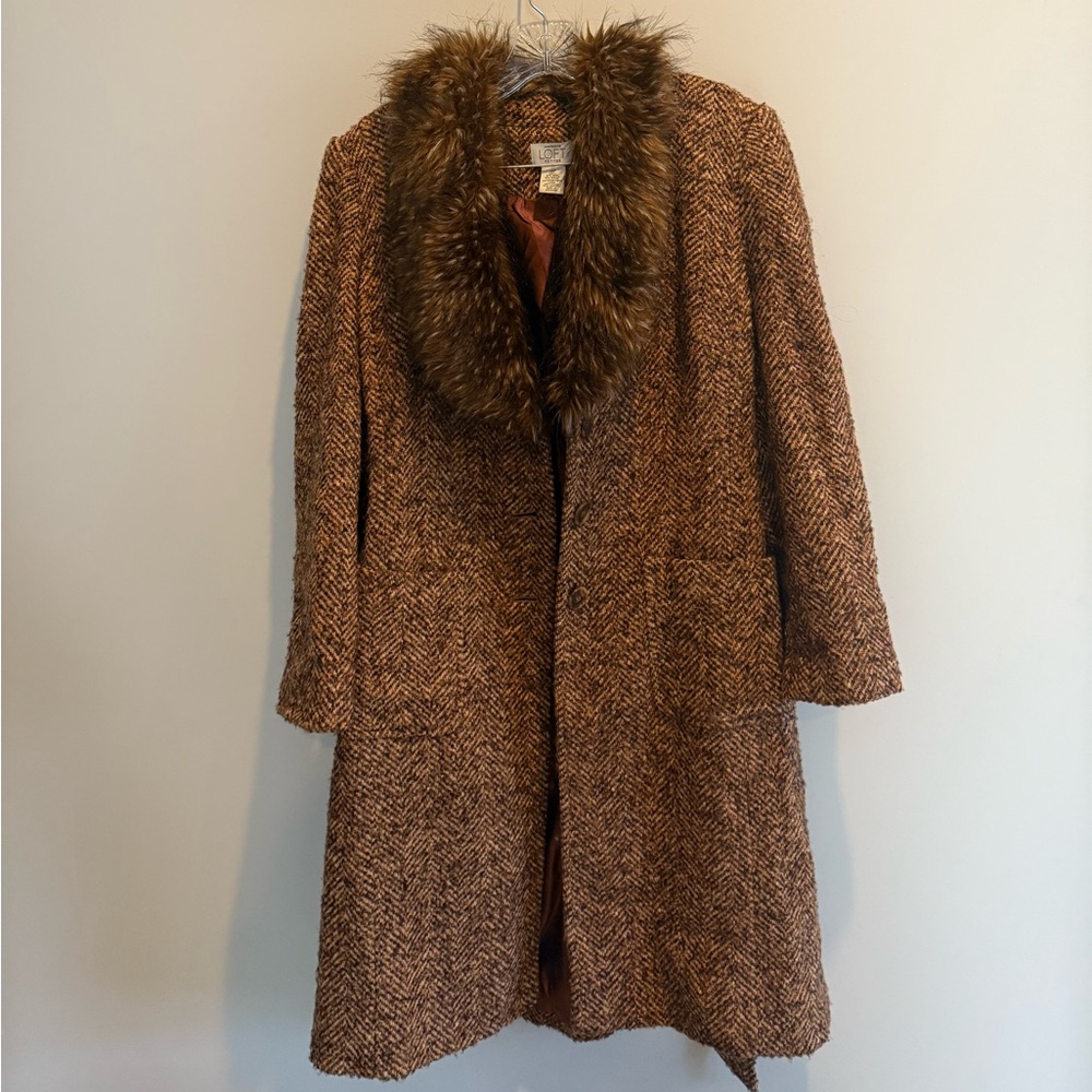 🎉SALE🎉 Ann Taylor Loft Timeless Herringbone Coat